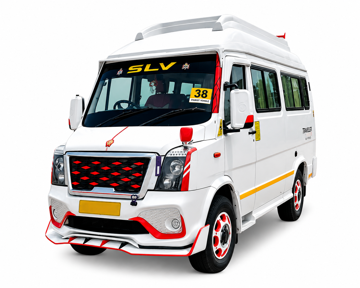 Tempo Traveller 13 seater AC for group trips